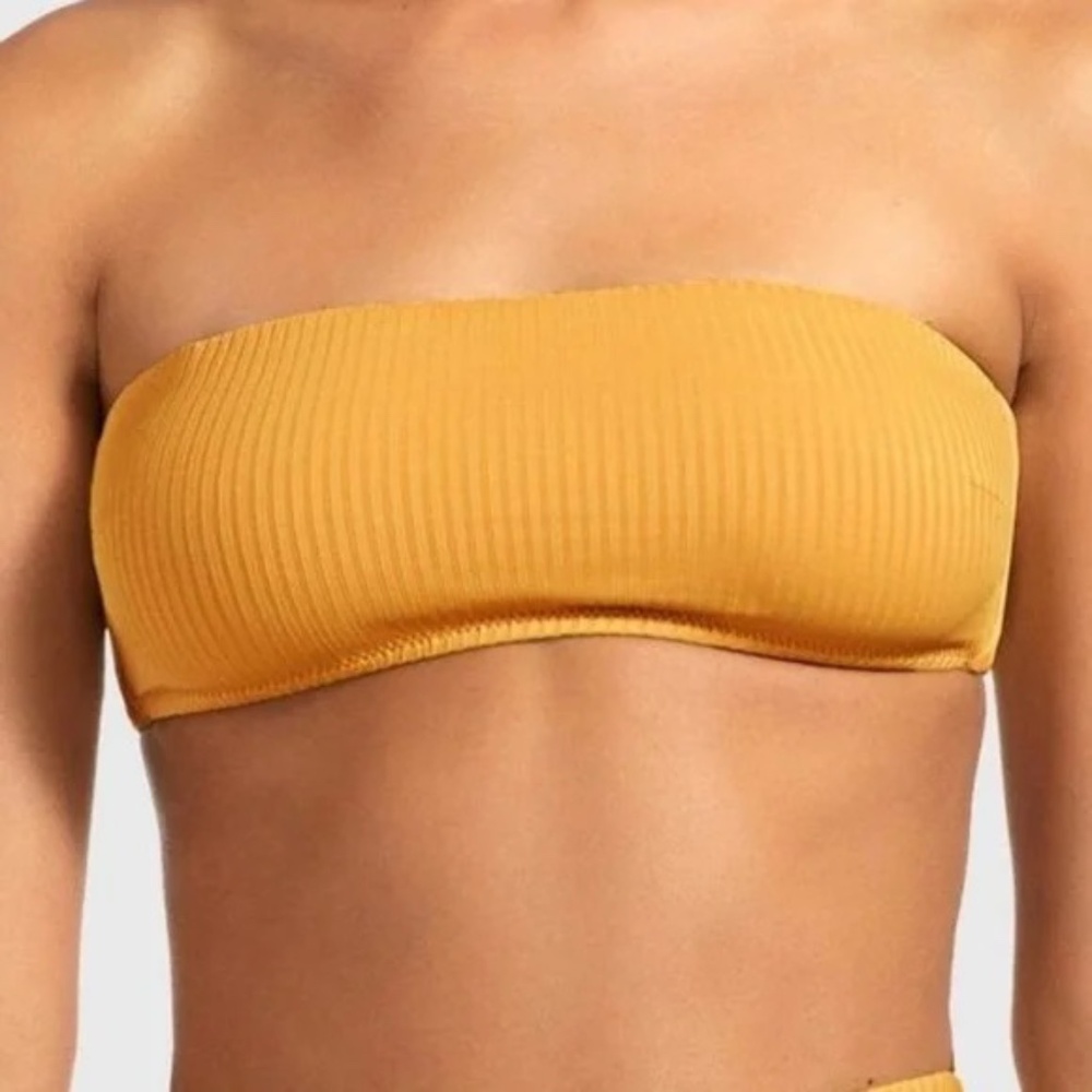 Vitamin A Bandeau Bikini Top size Small